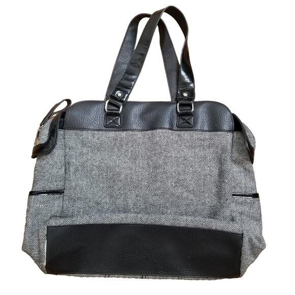 ads Attitude Design Style Houndstooth Women's Lap Top Bag Purse, Messenger Bag - Picture 4 of 13